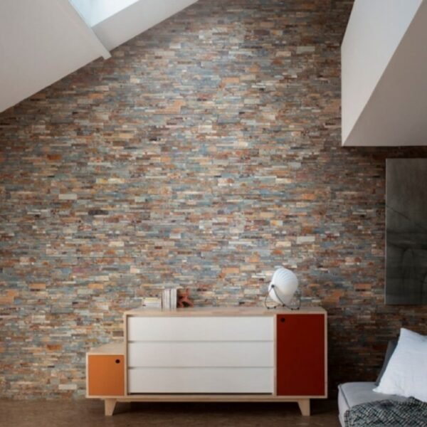 Pedra Natural Multicolor 18x50