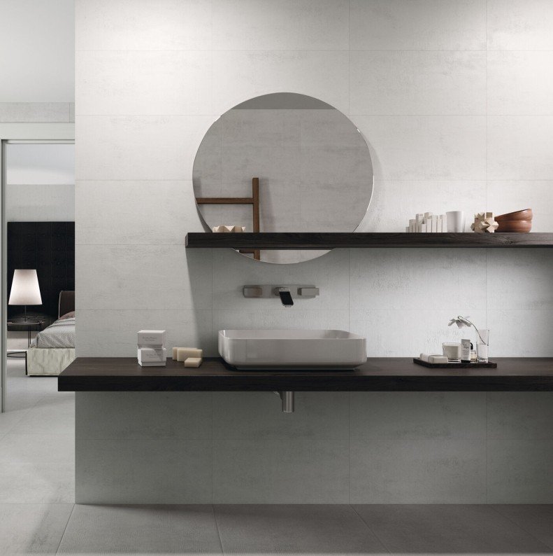 Progress White 30x90