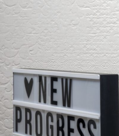 Progress Textile White 30x90