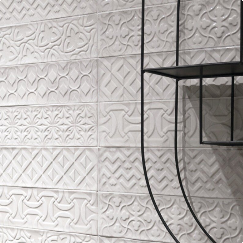 Drop White Relieve 7.5x30