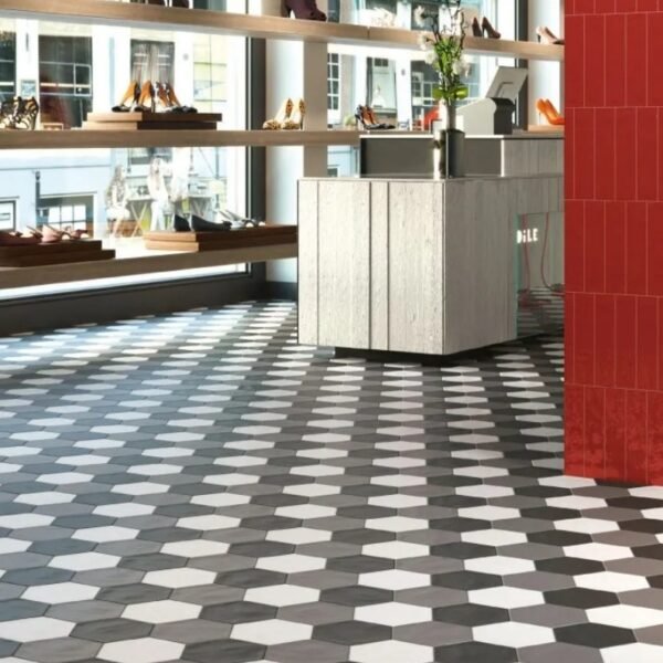 Hex Geometry Gloss 15x17.3