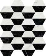 Marmi Hex Decor Bianco Nero